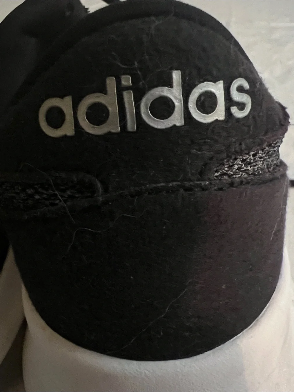 adidas Black and White Women’s Running Sneakers Size 8.5